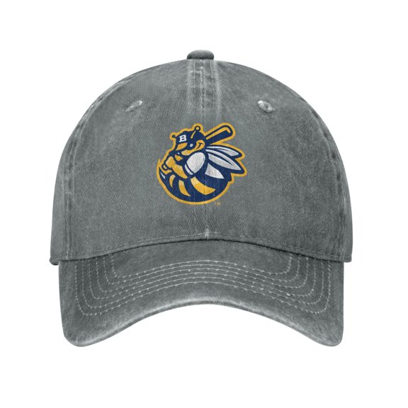 Burlington Bees Hat Adult Adjustable Classic Washed Casquette Cap Hat Baseball Cap