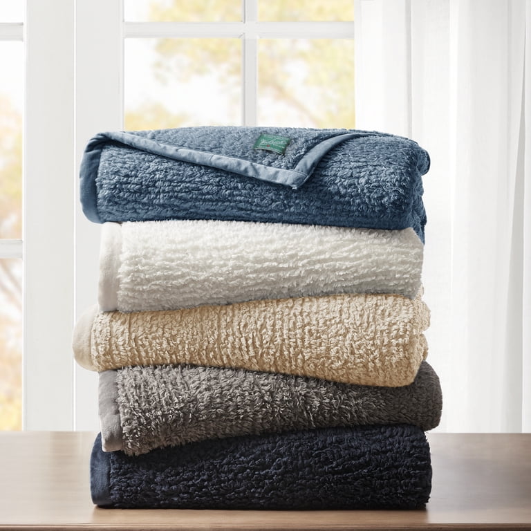 Woolrich Burlington Berber Blanket, Twin, Grey - Walmart.com
