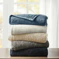 thumbnail image 1 of Woolrich Burlington Berber Blanket, Twin, Ivory, 1 of 7