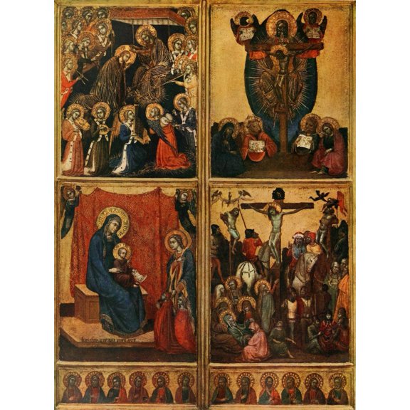 Burlington Mag Panel Canvas Art - Barnada da Modena (18 x 24)