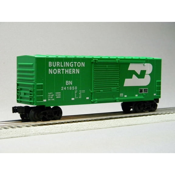 Burlington Northern HI-Cube BOXCAR #241850 O Gauge Tier 4