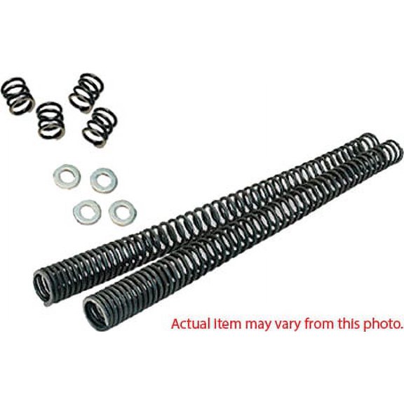 Burly Brand Lowboy Fork Lowering Kit 41mm - Lowers 1" or 2" - Progressive Springs - Front Suspension - Street (B28-100)