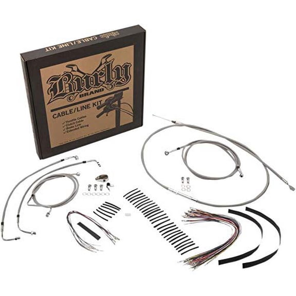 Burly Brand 17-18 Flhx Non Abs 13 Inburly Control Kit 13" Blk B30-1236 New