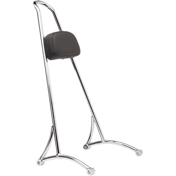 Burly Brand B13-1505C Sissy Bar - 20in. Tall - Chrome