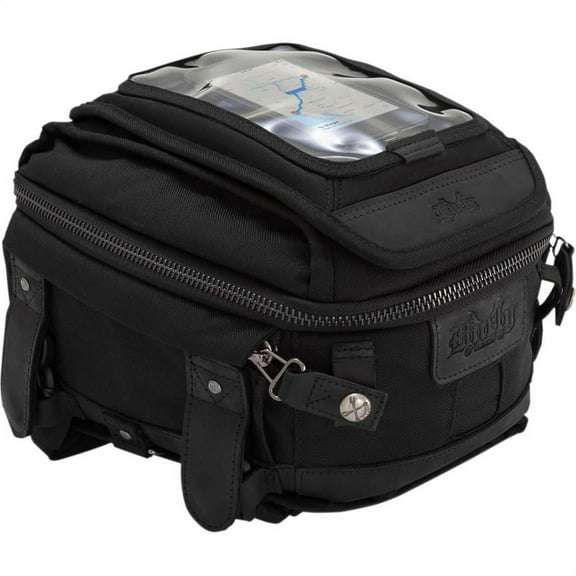Burly Brand B15-1010B Voyager Tail/Tank Bag with Map Pocket