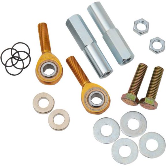 Burly Brand B28-250 Lowering Blocks - Fixed - Chrome