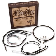 BURLY B30-1019 Cable/Brake Line Kit for 18" Height Apehanger Handlebars