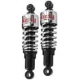 thumbnail image 1 of Burly Slammer Motorcycle Lowering Chrome 10.5" Rear Shocks (B28-1202), 1 of 3