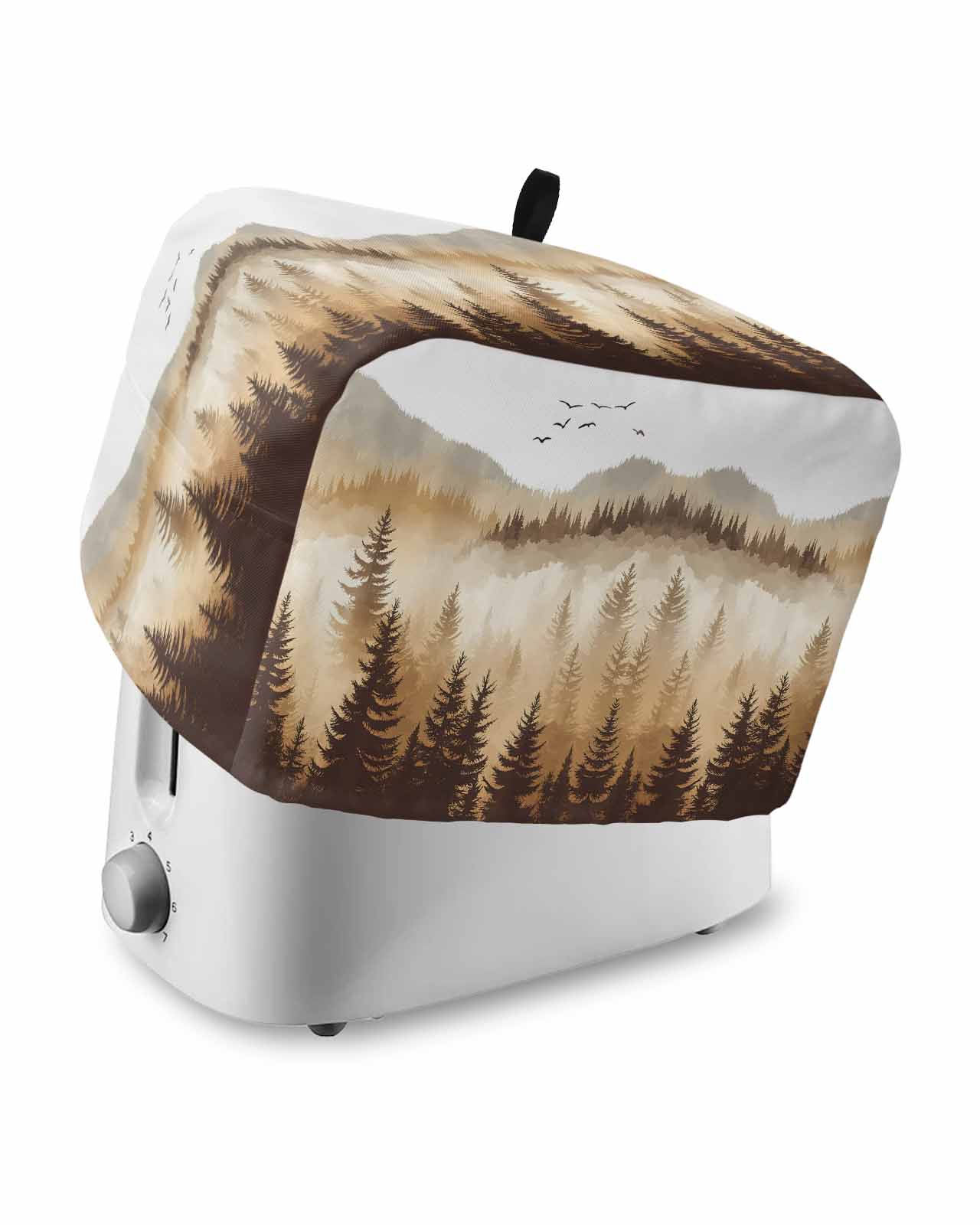 Tree Motif Toasters Burly Wood Trees Toaster Cover 2 Slice, Small Kitchen Appliance Covers ...