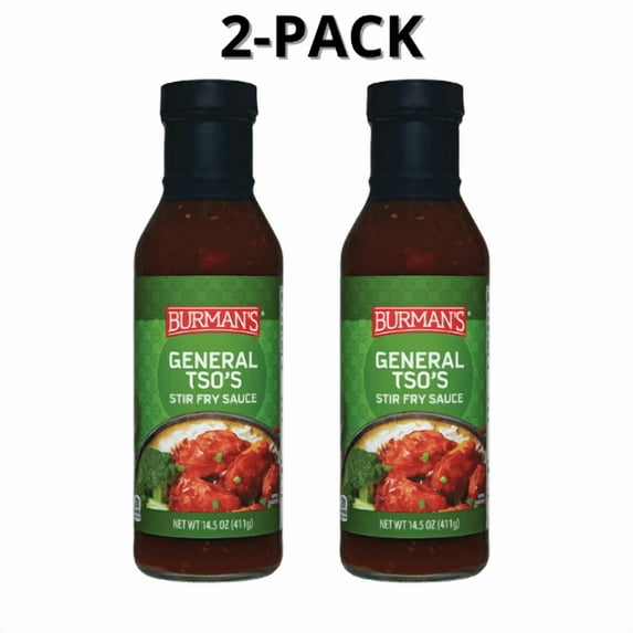 Burman's General Tso's Sauce 2-Pack 14.5 oz