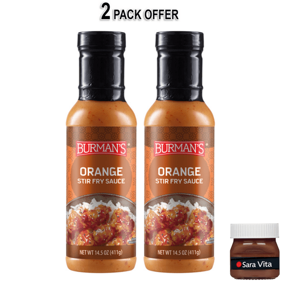 Burman's Orange Sauce 14.5 oz