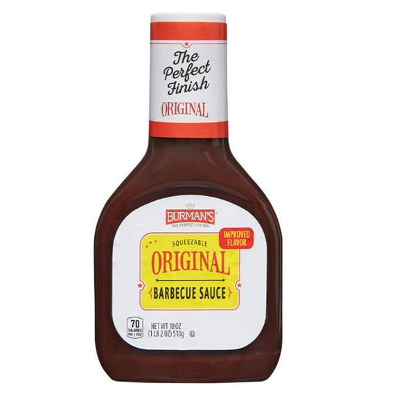 Burman's Original BBQ Sauce, 18 oz