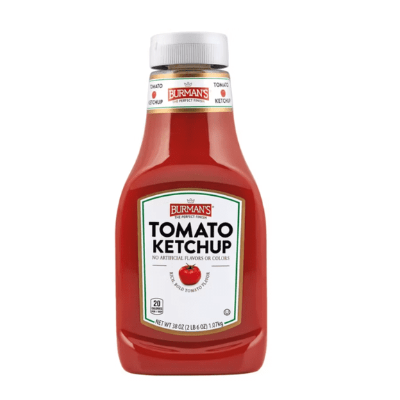 Burman's Tomato Ketchup, 38 oz Pack (3)