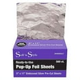 thumbnail image 1 of Burmax Soft N' Style Pop_up Foil Sheets 5" X 11" Embossed Silver Pre-Cut Sheets (500 Counts), 1 of 1