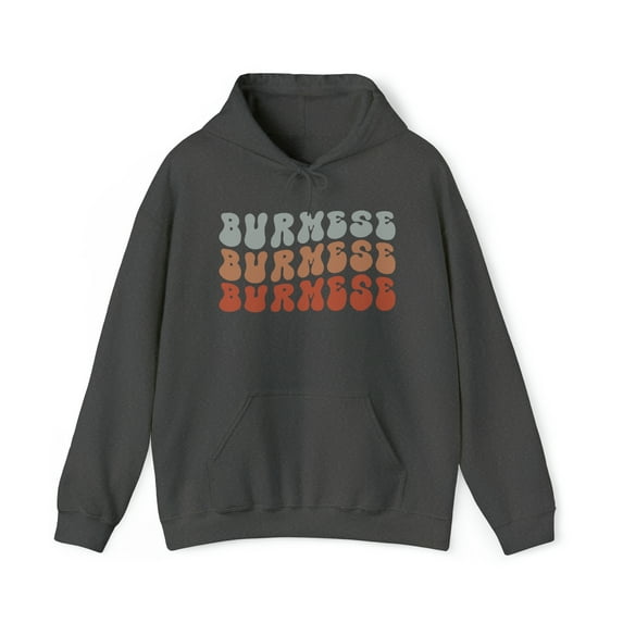 Burmese Burma Pride Hoodie, Gifts, Hooded Sweatshirt