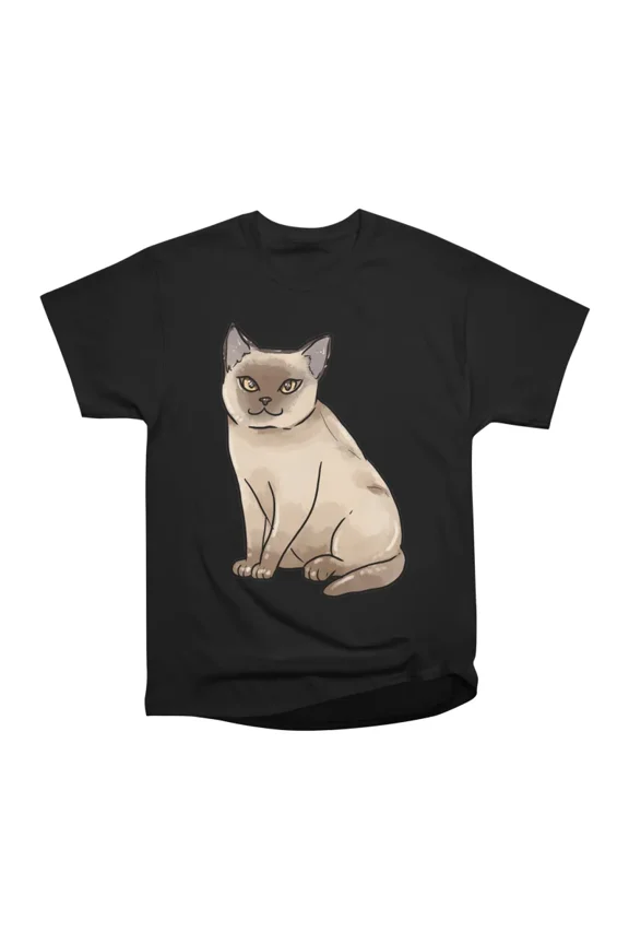 Burmese cat T-Shirt Tee Gift For Him Merch For Her Apparel For Friend