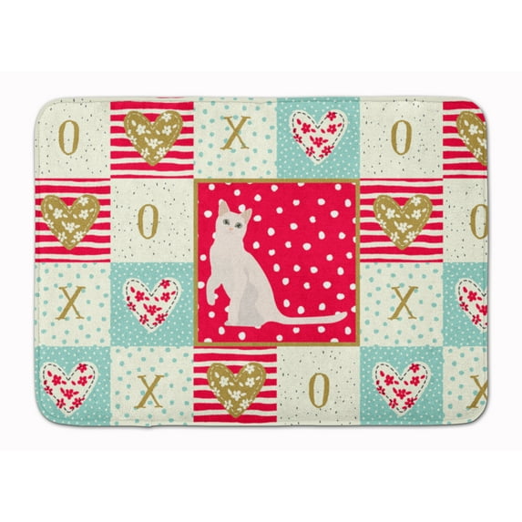Burmilla 1 Cat Love Machine Washable Memory Foam Mat