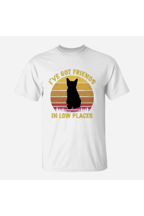 Burmilla I Have Got Friends In Low Places Cat Lovers TShirt