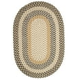 thumbnail image 1 of Colonial Mills 2' x 3' Beige and Blue Reversible Oval Area Rug, 1 of 2