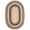 thumbnail image 1 of 12' x 15' Oval Handmade Braided Area Throw Rug, 1 of 2