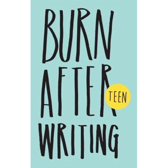 Pre-Owned Burn After Writing Teen. New Edition (Paperback) 1908211377 9781908211378