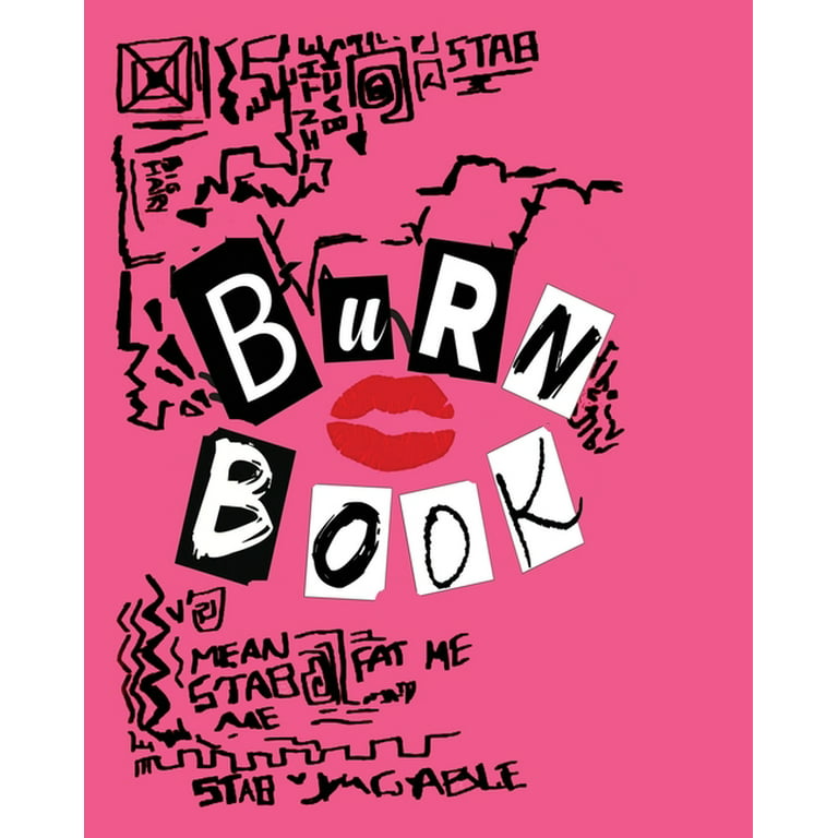 Bath Bomb that Looks Like the Burn Book from Mean Girls
