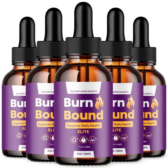 Burn Bound Advanced Formula Drops to Support Active Lifestyle BurnBound 150 Servings