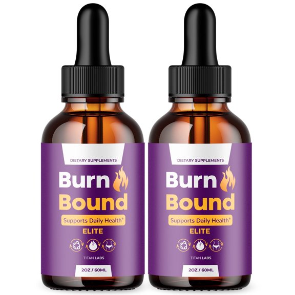 Burn Bound Advanced Formula Drops to Support Active Lifestyle BurnBound 60 Servings