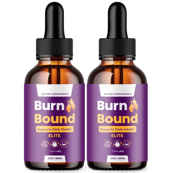 Burn Bound Advanced Formula Drops to Support Active Lifestyle BurnBound 60 Servings