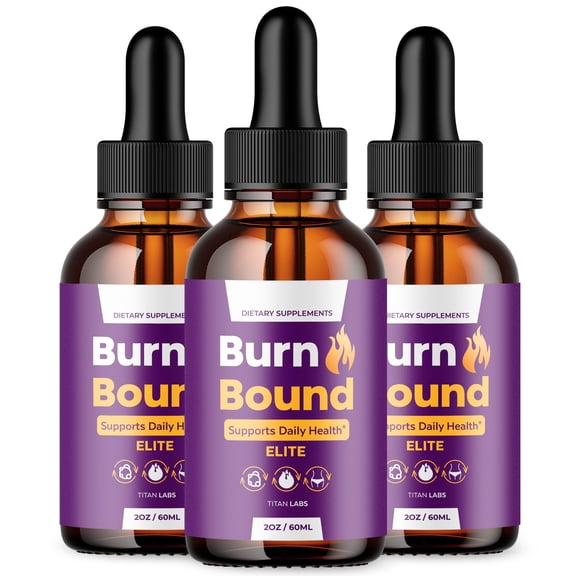 Burn Bound Advanced Formula Drops to Support Active Lifestyle BurnBound 90 Servings