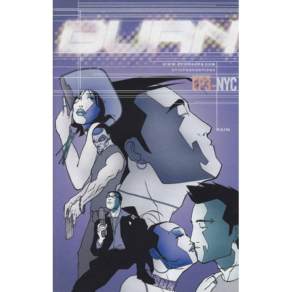 Burn (Epic Proportions) #1A VF ; Digital Webbing Comic Book