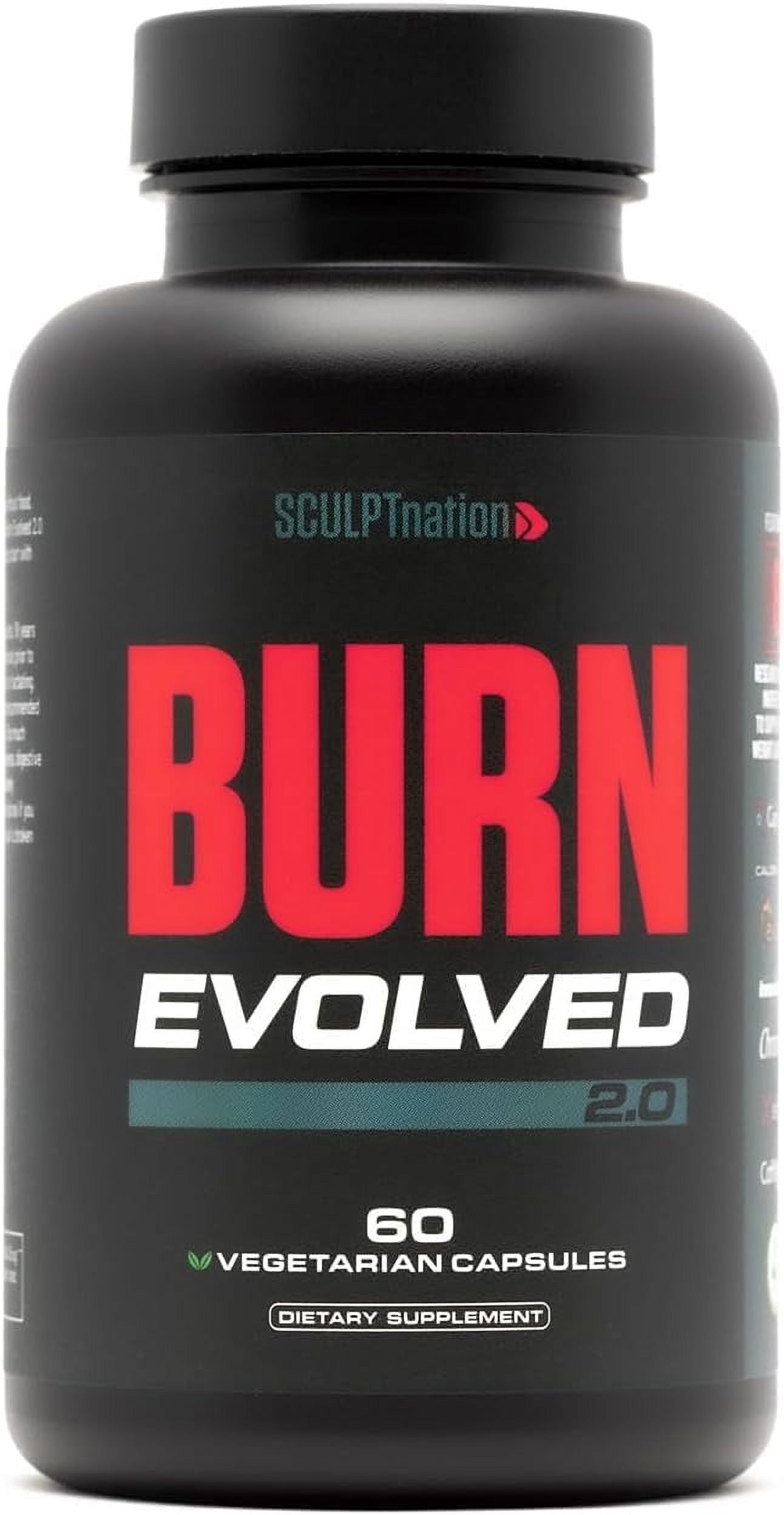 Sculpt Nation Burn Evolved Thermogenic Fat Burner Capsules, Metabolism ...