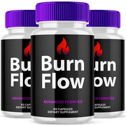Burn Flow Advanced Formula Pills Supporting Energy and Fitness 180 Capsules