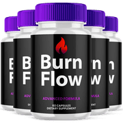 Burn Flow Advanced Formula Pills Supporting Energy and Fitness 300 Capsules