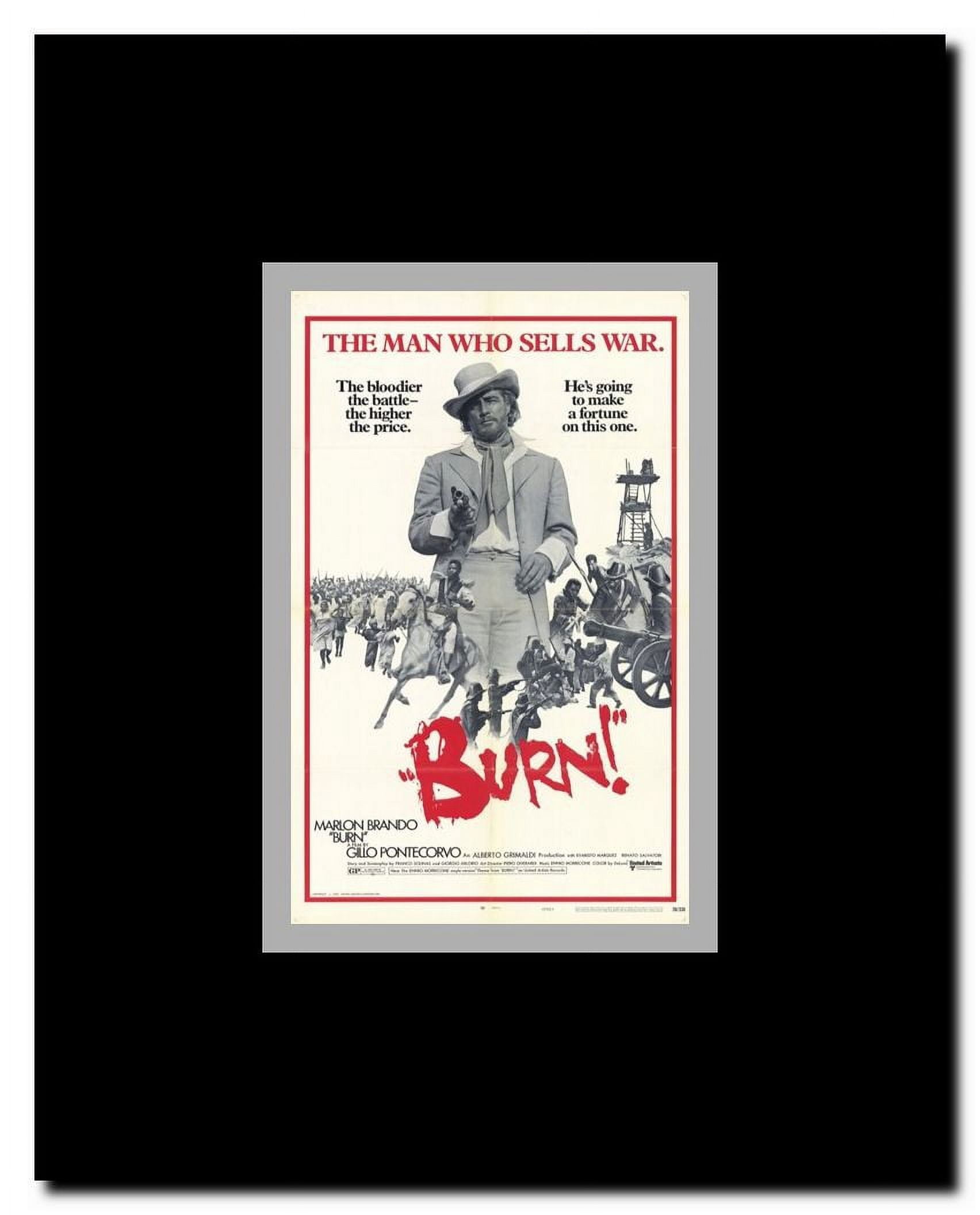 Burn Framed Movie Poster