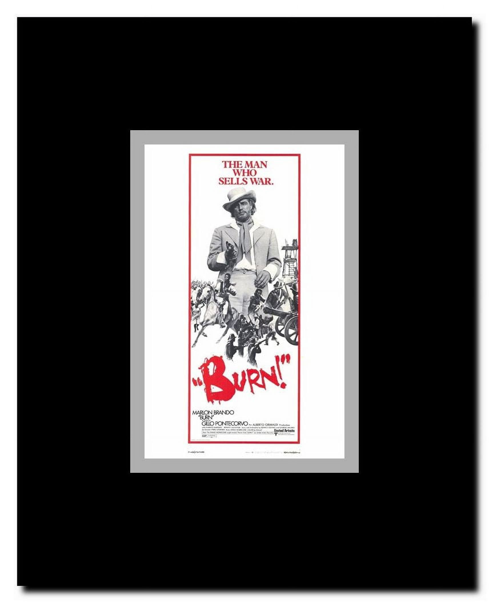 Burn Framed Movie Poster