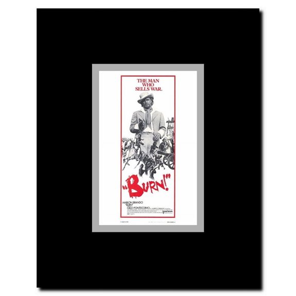 Burn Framed Movie Poster
