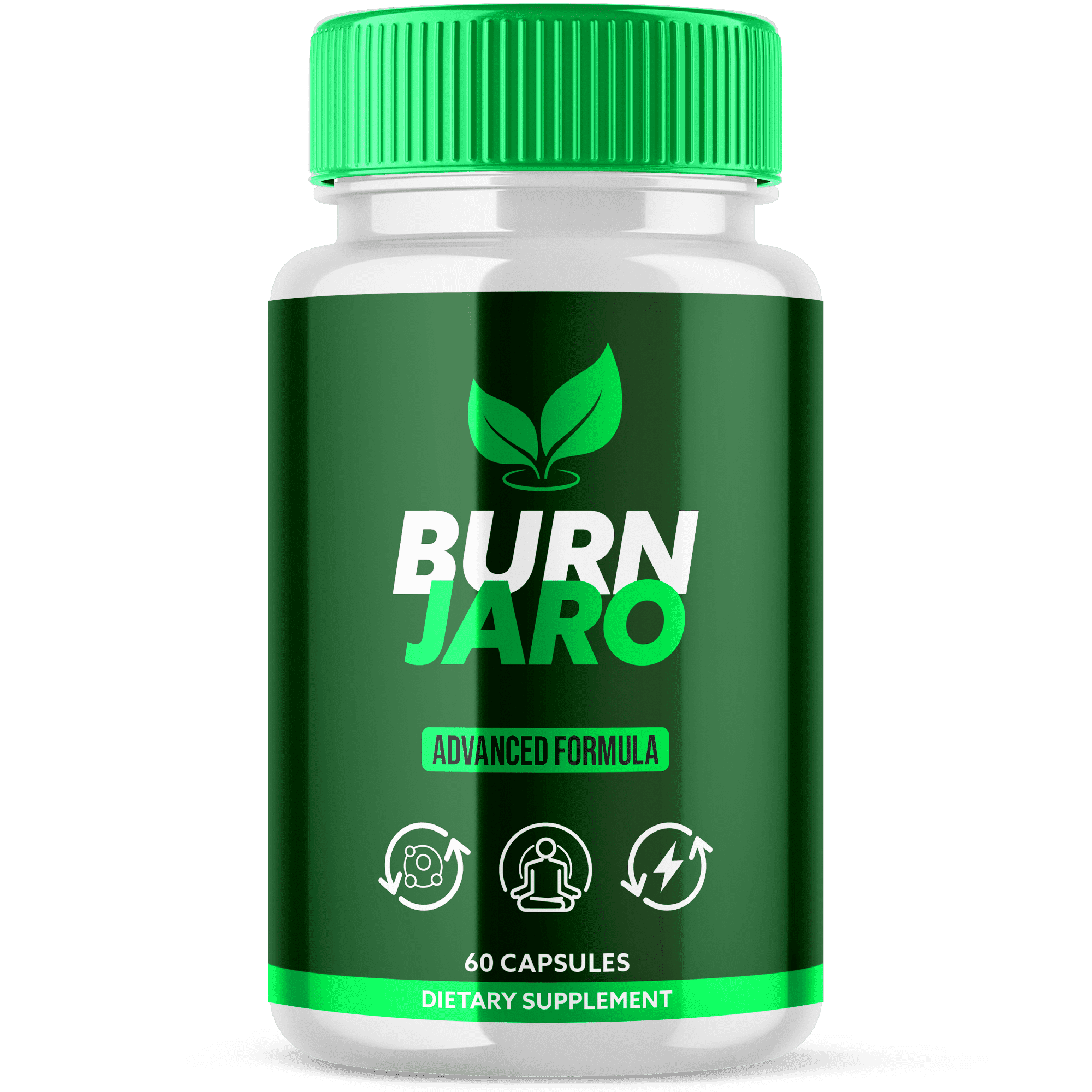 Burn Jaro Advanced Formula Capsules All Natural BurnJaro Energy and Detox Support 60 Capsules