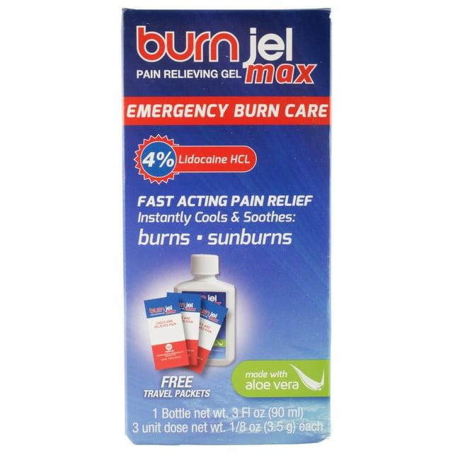 Burn Jel Max, Emergency Burn Care for Home
