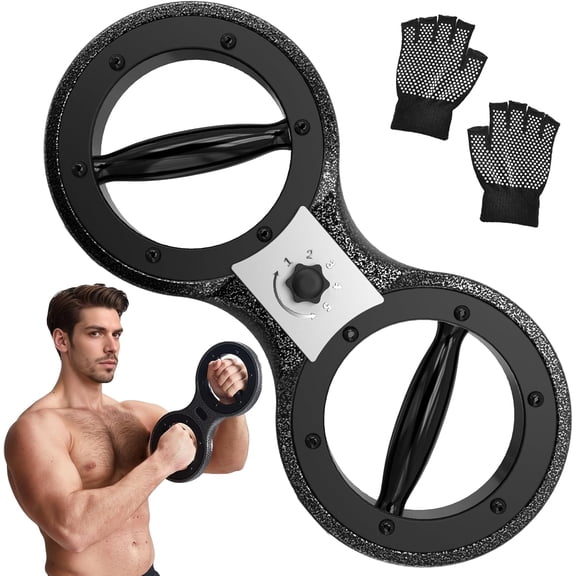 Burn Machine, Adjustable Rotator Machine, Arm Workout Equipment wirh 360 Degree Rotation, Arm Exerciser Forearm Strength Trainer for Home Gym
