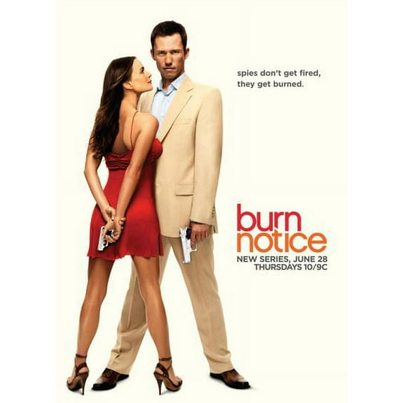 Burn Notice Poster 16x24 Poster Medium Art Poster 16x24 Unframed, Age: Adults Best Posters
