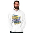 thumbnail image 1 of Burn Out Motorsports Racecar Donuts Unisex Plus Fleece Graphic Hoodie Brisco Brands 2X, 1 of 3