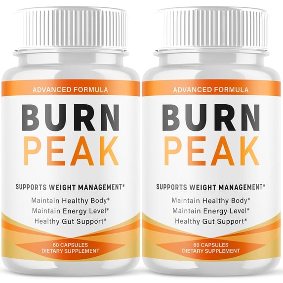 Burn Peak Advanced Formula Pills Supporting Energy and Healthy Lifestyle BurnPeak 120 Capsules