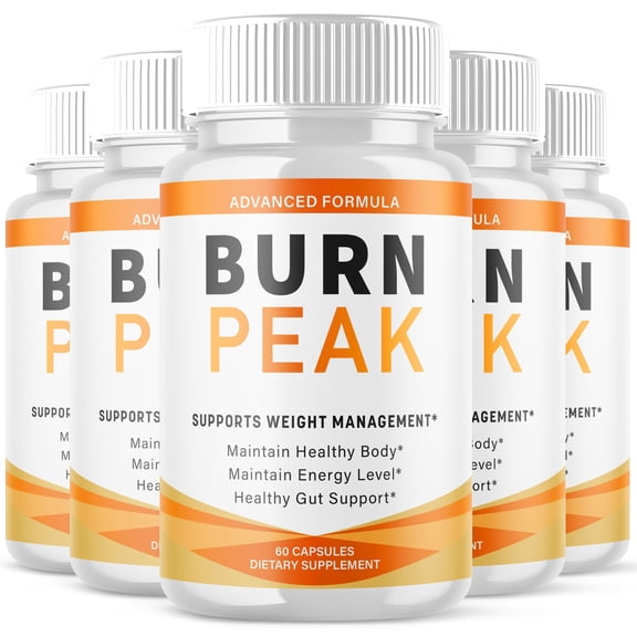 Burn Peak Advanced Formula Pills Supporting Energy and Healthy Lifestyle BurnPeak 300 Capsules