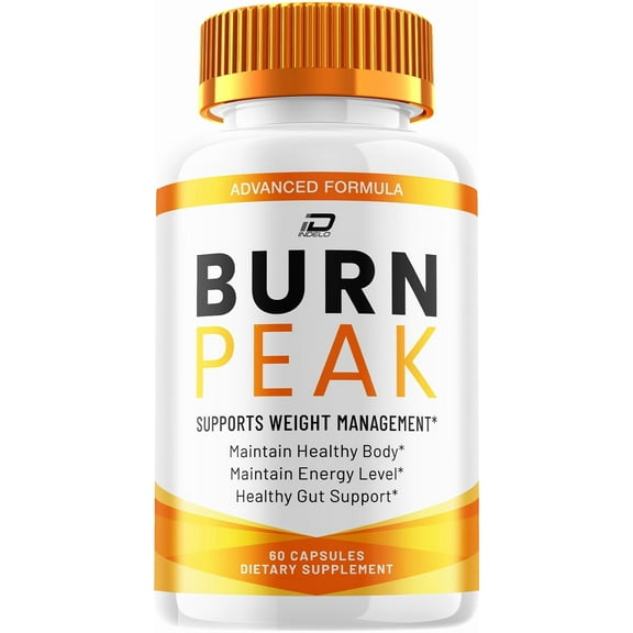Burn Peak Keto Capsules – BurnPeak Pills Advanced Formula, Maximum Strength, 1 Pack, 60 Capsules
