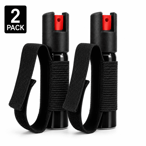 Burn Pepper Spray for Self Defense with Security Clip - 0.84 fl oz 2 Pack