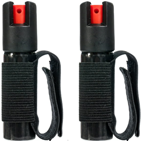Burn Pepper Spray for Self Defense with Security Clip - 0.84 fl oz 2 Pack