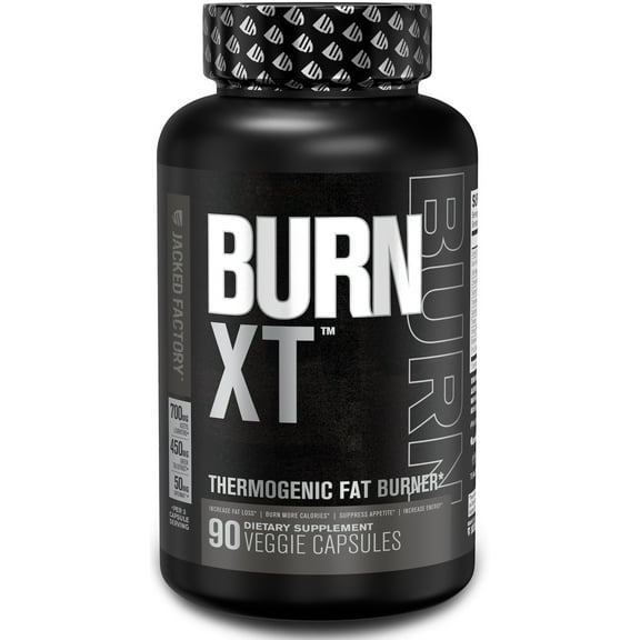 Burn XT Black Thermogenic Fat Burner (90 Veggie Capsules)