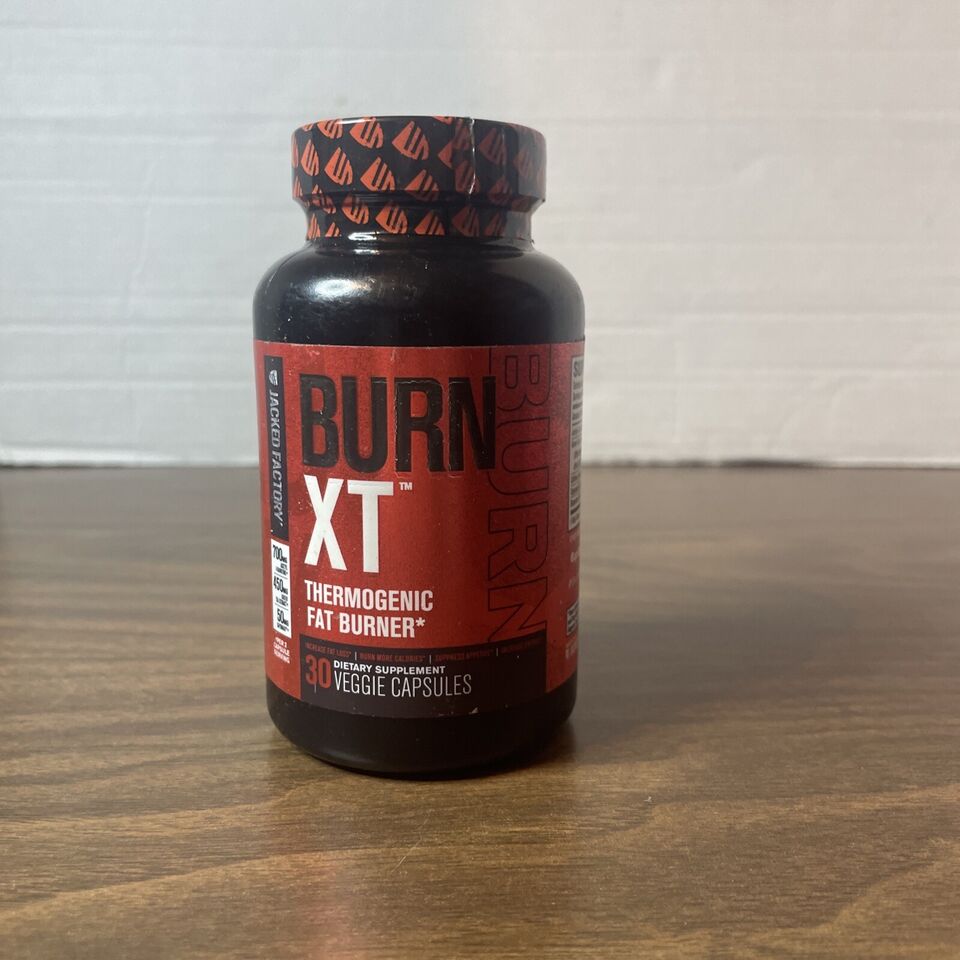 BurnXT Thermogenic Fat Burner Weight Loss Supplement 30 Veggie Caps