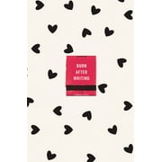 Burn after Writing Hearts Paperback